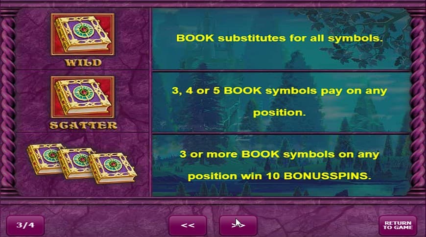 Play Book of Fortune at Frank Casino